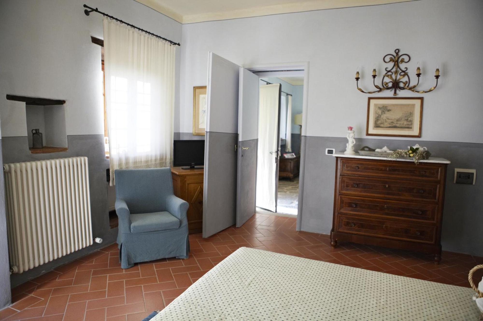 Relais Villa Belpoggio - Residenza D'Epoca Loro Ciuffenna Rum bild