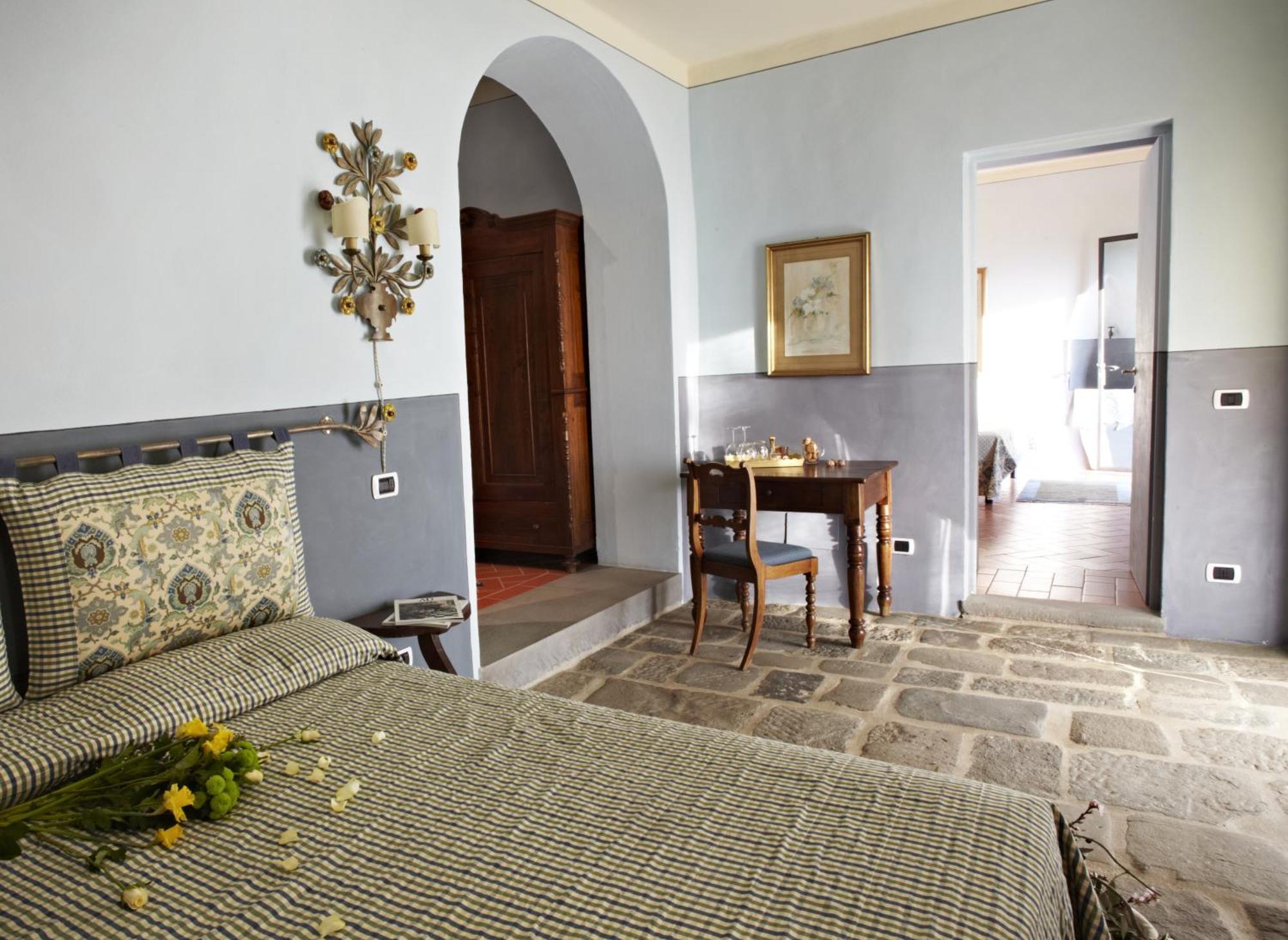 Relais Villa Belpoggio - Residenza D'Epoca Loro Ciuffenna Rum bild