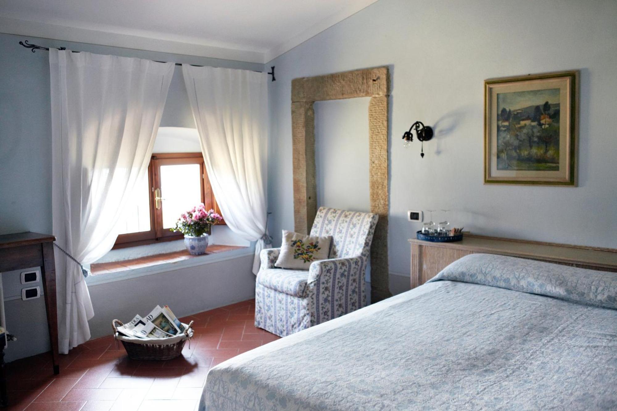 Relais Villa Belpoggio - Residenza D'Epoca Loro Ciuffenna Rum bild