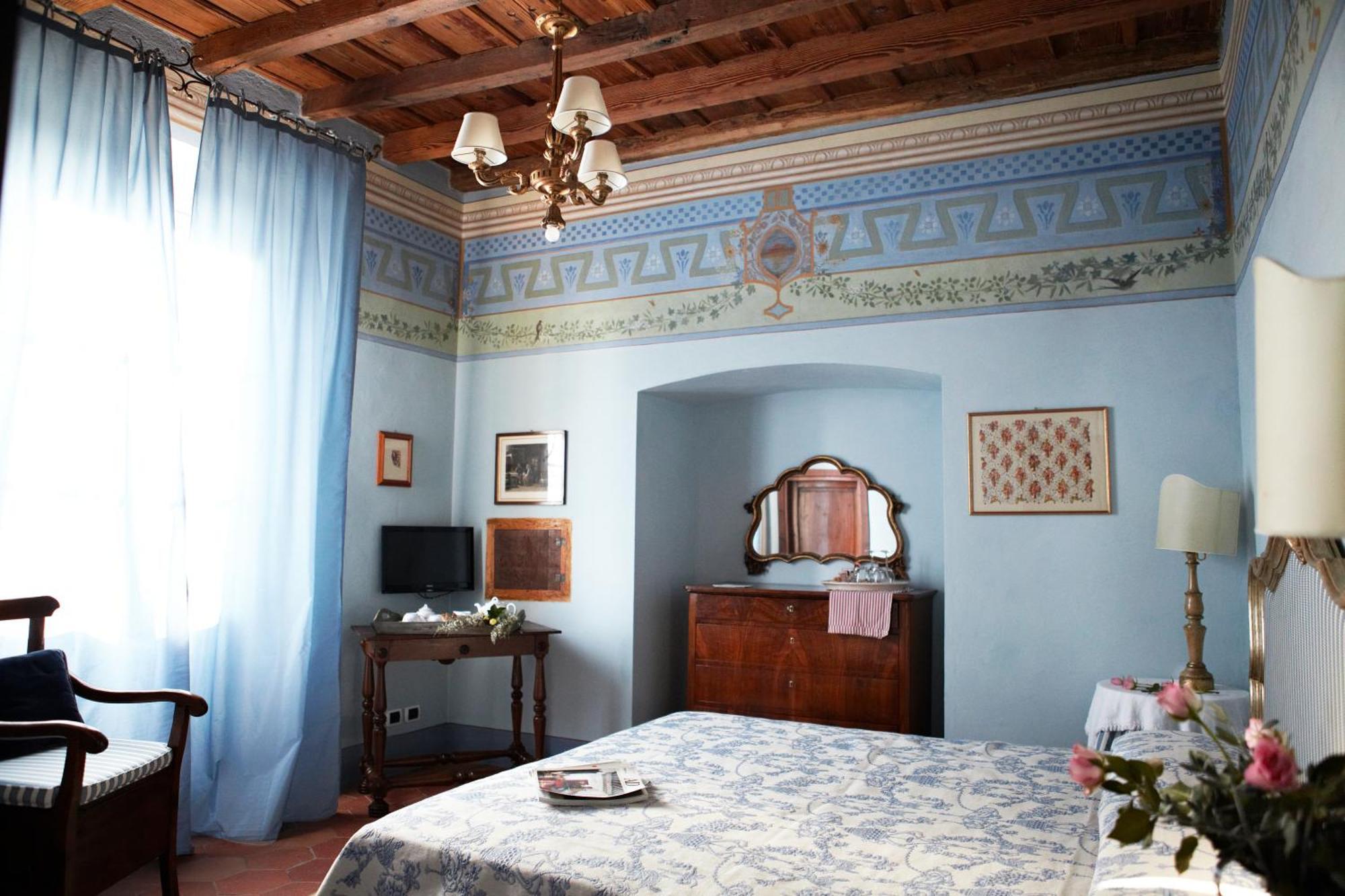 Relais Villa Belpoggio - Residenza D'Epoca Loro Ciuffenna Rum bild